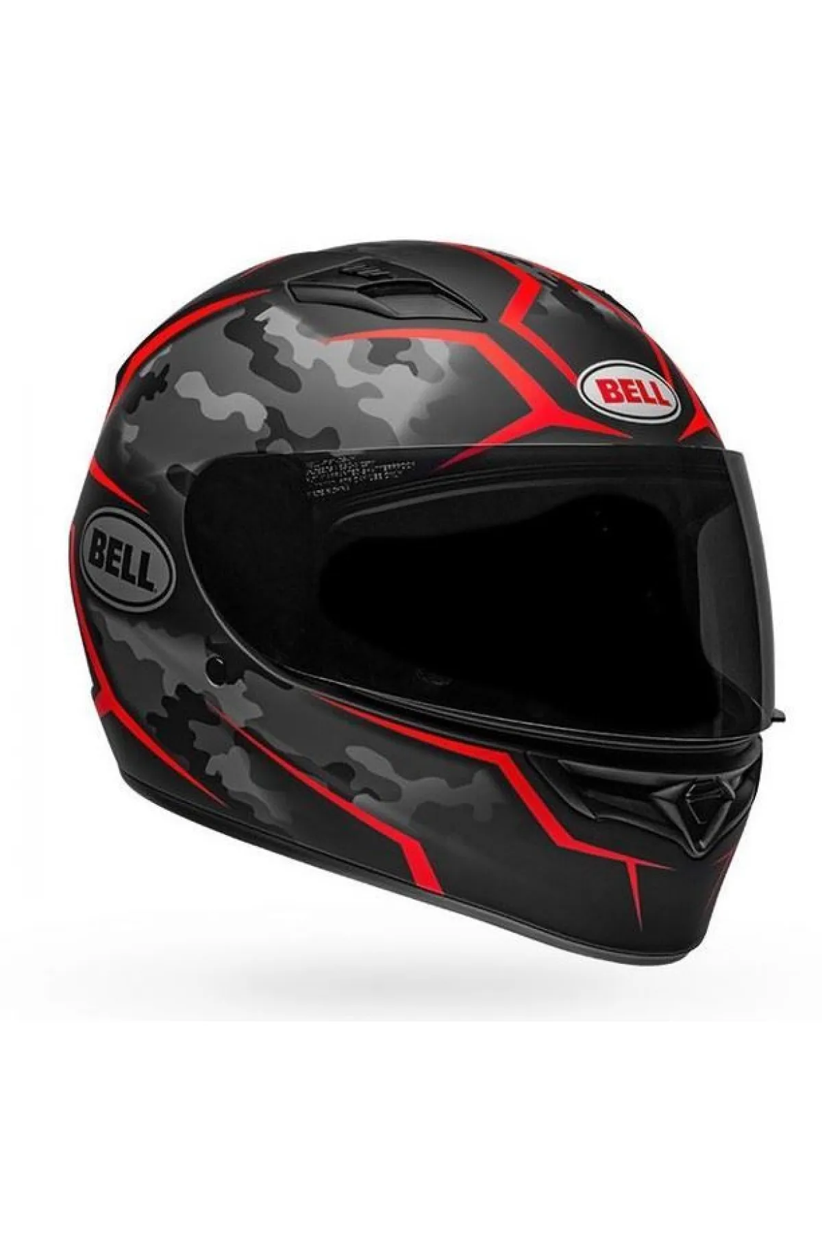 BELL PS QUALIFER STEALTH CAMO MATT BLACK-RED