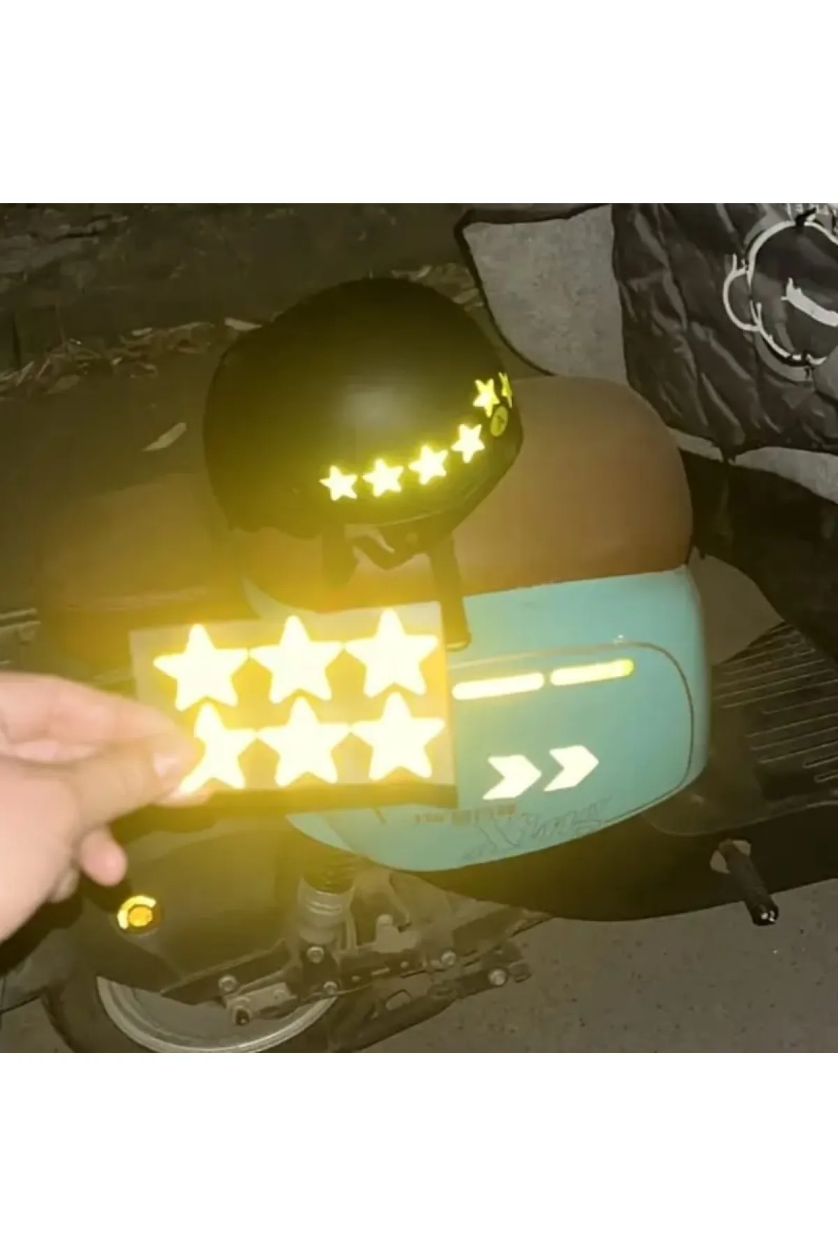 STICKER (6 'LI YILDIZ REFLEKTÖR)
