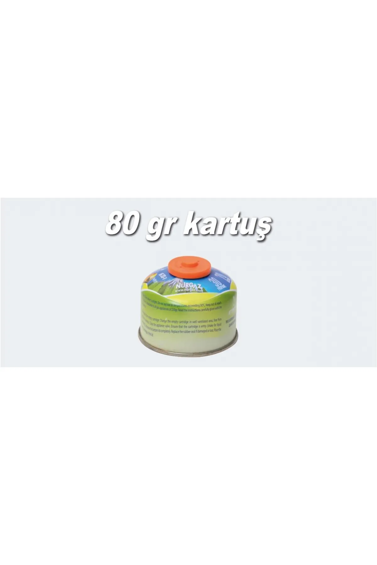 NURGAZ 80 GR VİDALI KARTUŞ