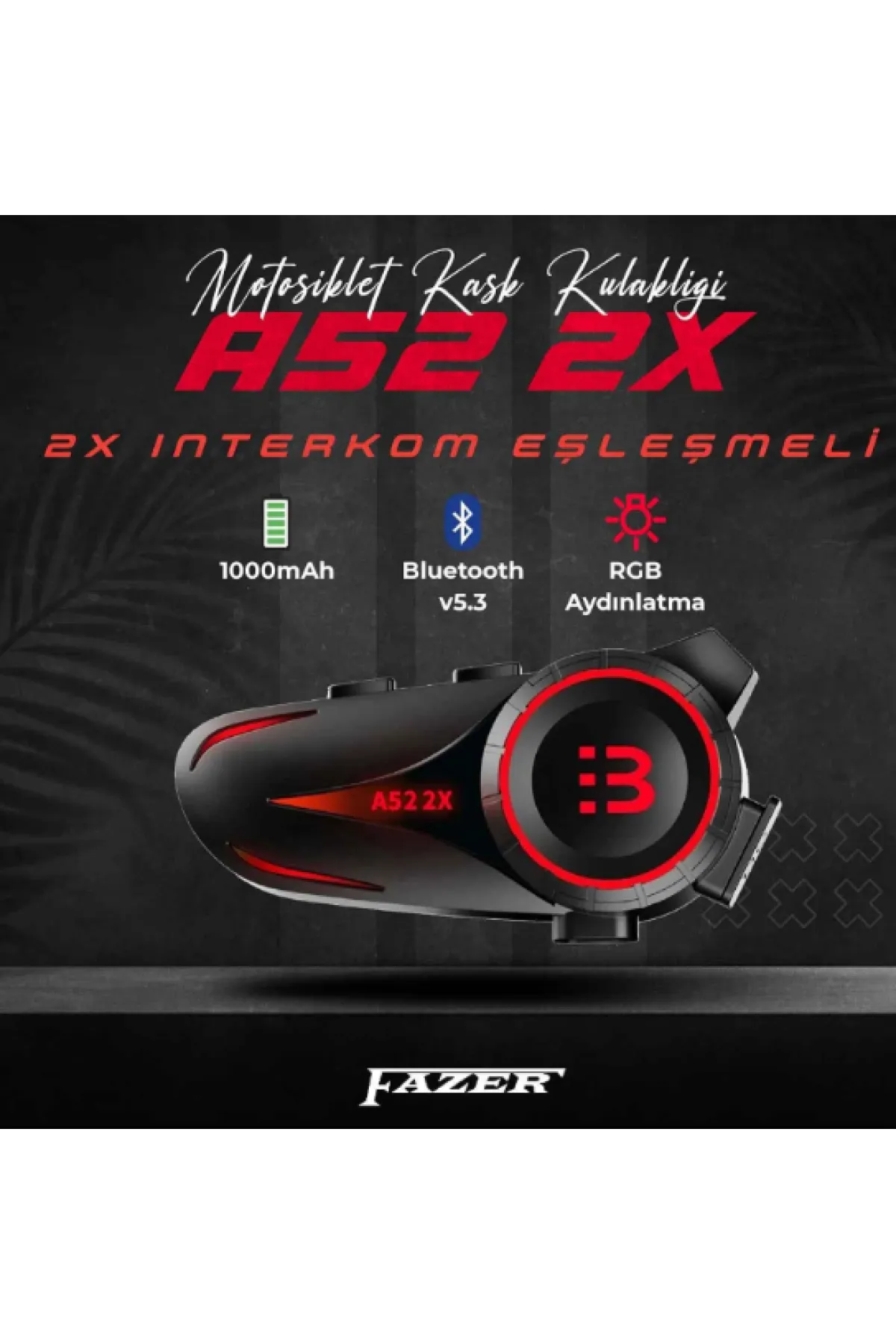 FAZER A52 - 2x İNTERCOM 