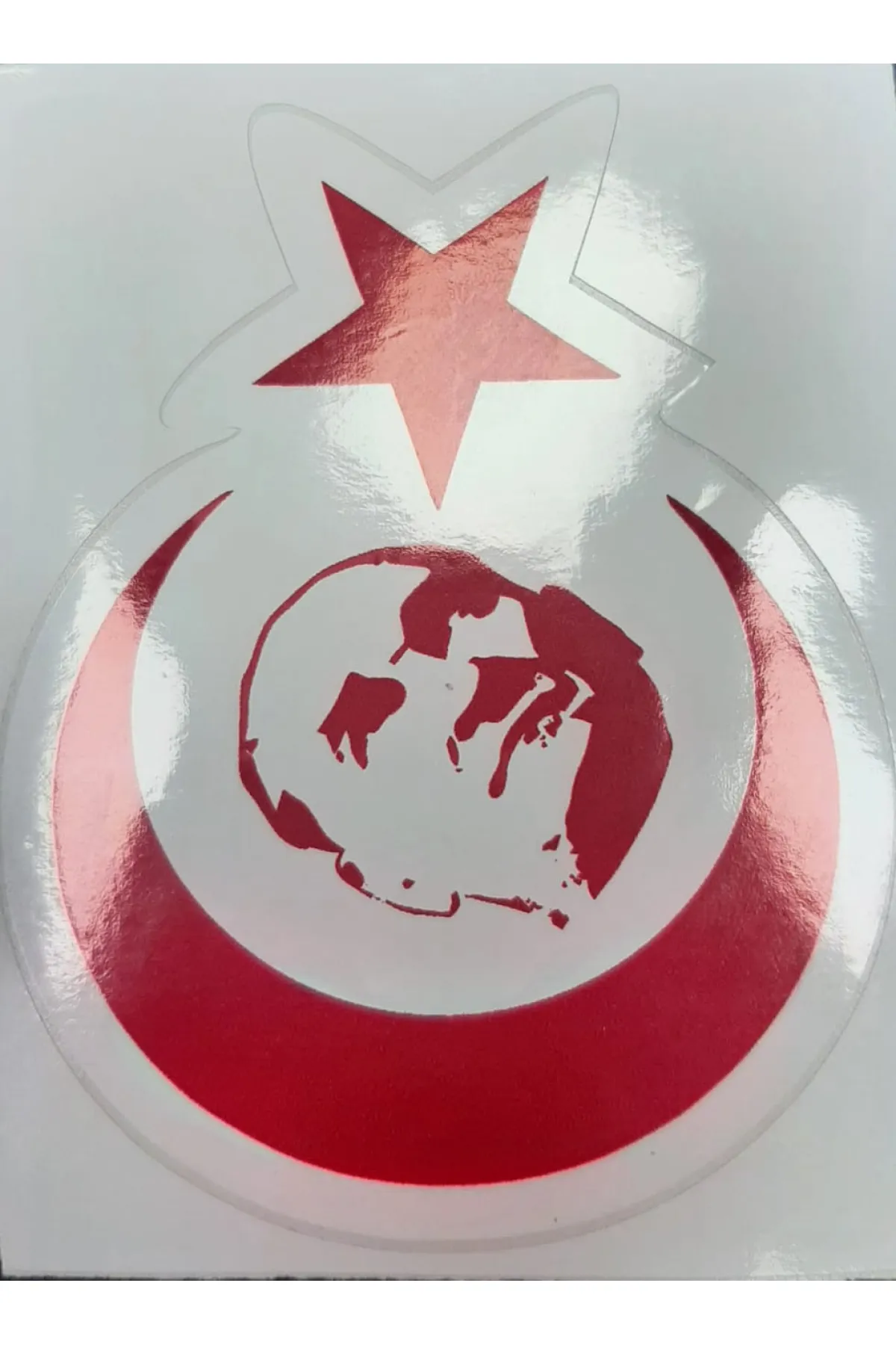 STICKER AY YILDIZ ATAT RK 