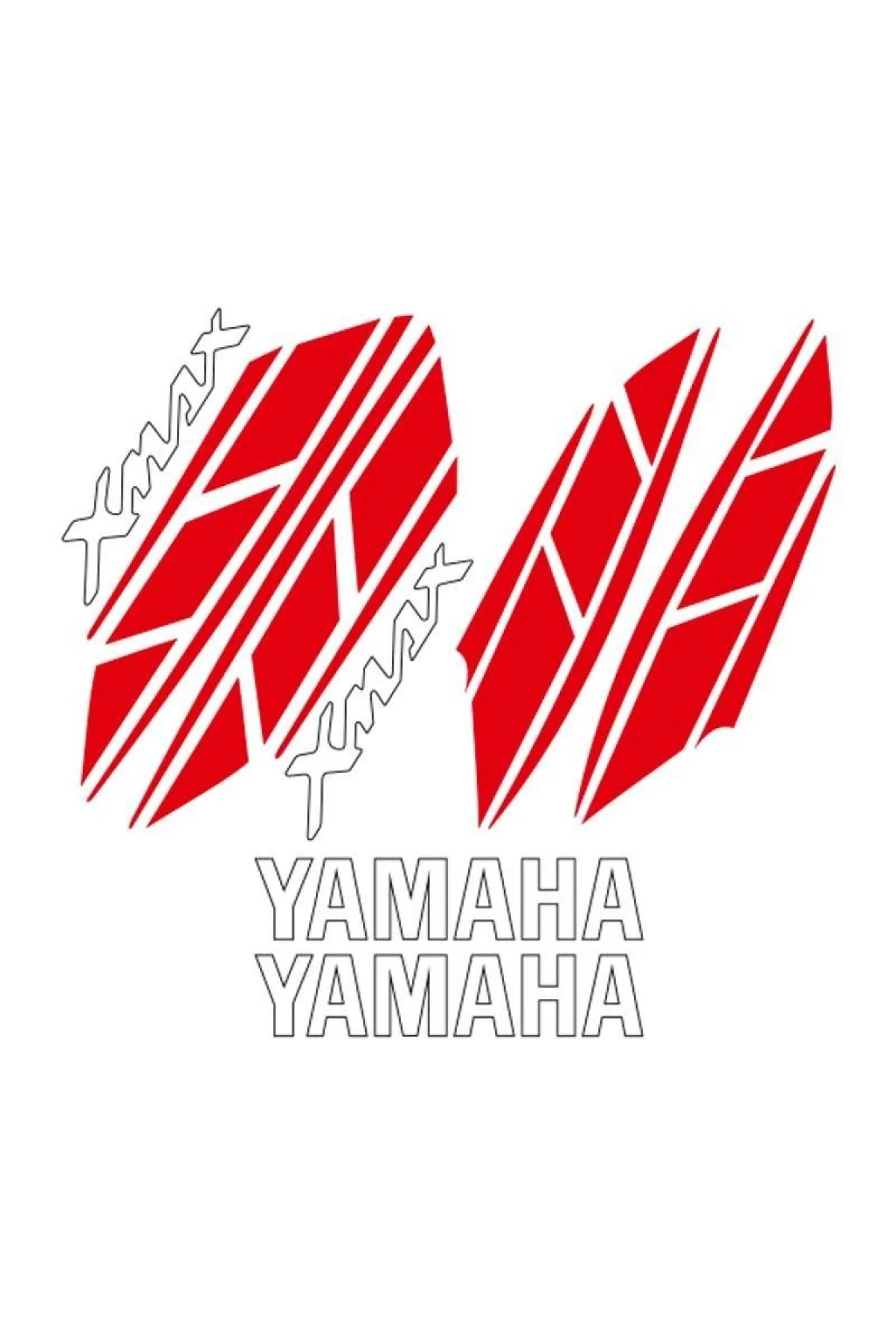 YAMAHA XMAX UYUMLU STİCKER SET